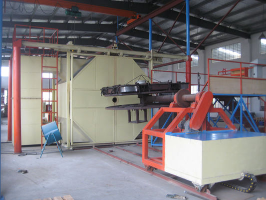 comprar Moldeado por rotación Máquina de moldeado de rodillos personalizados con liberación de moho y soplado de aire Fabricación en línea