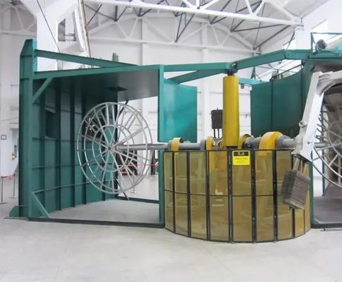 comprar Máquina de moldeo rotativo de material de molde de aluminio / acero inoxidable con sistema de control PLC Fabricación en línea