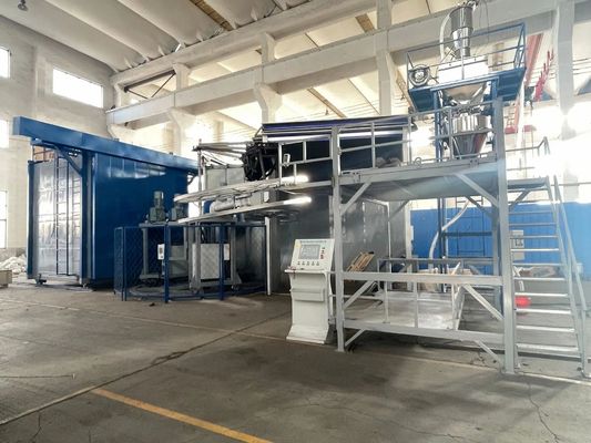 comprar Máquinas de moldeo rotativo de enfriamiento directo del molde para la fabricación de productos plásticos huecos grandes Fabricación en línea