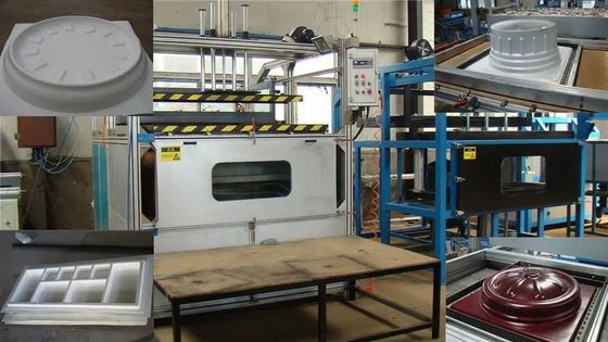 comprar Máquina de moldeado rotativo de polietileno de banco Capacidad 500-1000 litros Fabricación en línea