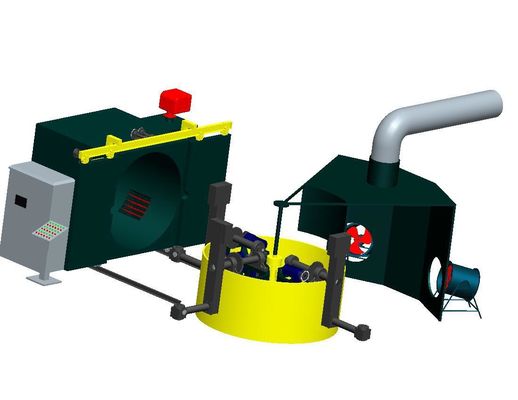 comprar 500-1000 litros Capacidad Roto moldeadora 10-20 ciclos/h Fabricación en línea
