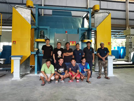 comprar Máquinas de moldeo de torreta de rotación eléctrica controlada por PLC de 3 fases 380V 50Hz Fabricación en línea