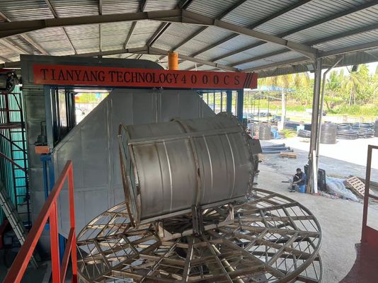 comprar Equipo de moldeo rotatorio Producción de productos plásticos Automática Fabricación en línea