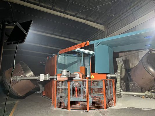 comprar Máquinas automáticas de moldeo rotativo de tres brazos y cinco estaciones Fabricación en línea