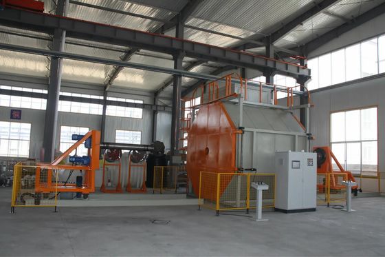Máquina de moldeado de rollos de tapa de fuente de energía de 380V para 500-1000 litros