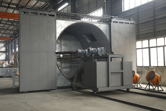 Máquina de moldeo rotativo de torreta de 1000 litros de capacidad 380V 50Hz