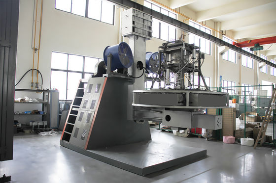 Calentamiento eléctrico Control PLC Roto moldeado máquina de refrigeración por agua