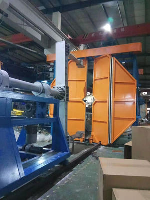Máquina de moldeo por rotación de formación hueca Máquina automática de procesamiento de productos de moldeo por rotación