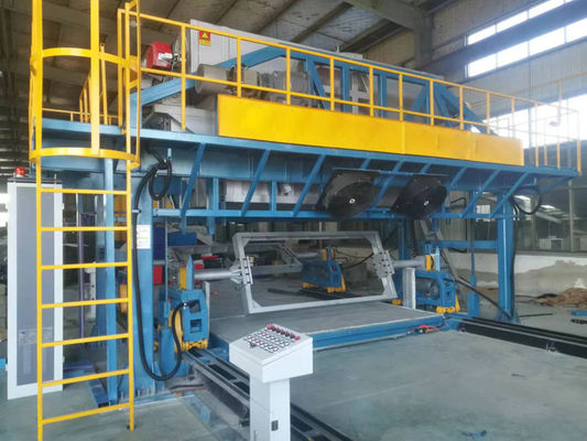 Máquina de moldeado por rotación pequeña con acumulador, control HMI PLC