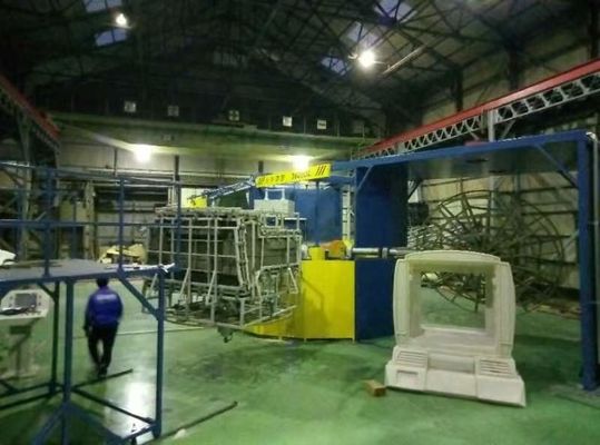 Maquinas de moldeo de rotos de tres brazos pequeñas de tipo horno de ahorro de energía