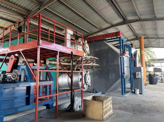 Máquina de moldeado rotativo totalmente automática