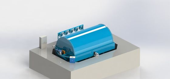 Sistema de control PLC Circulación de aire caliente calefacción Máquina de fabricación de tanques de agua de plástico para producción personalizable