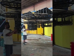 Máquina automática de moldeo Roto de 500-1000 litros con liberación de moho por soplado de aire