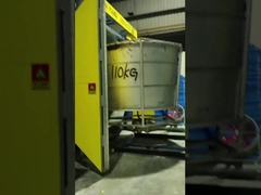 Máquina de moldeado de rotación de calefacción eléctrica / de gas de fase 3 380V 50Hz