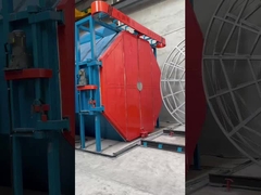 Máquina de moldeado por rotación de transbordadores